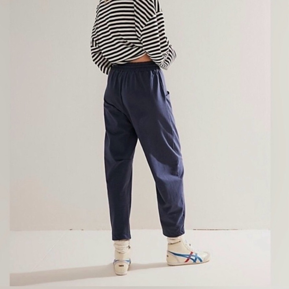 Free People Caden Pants - Navy - sz L - Picture 2 of 7